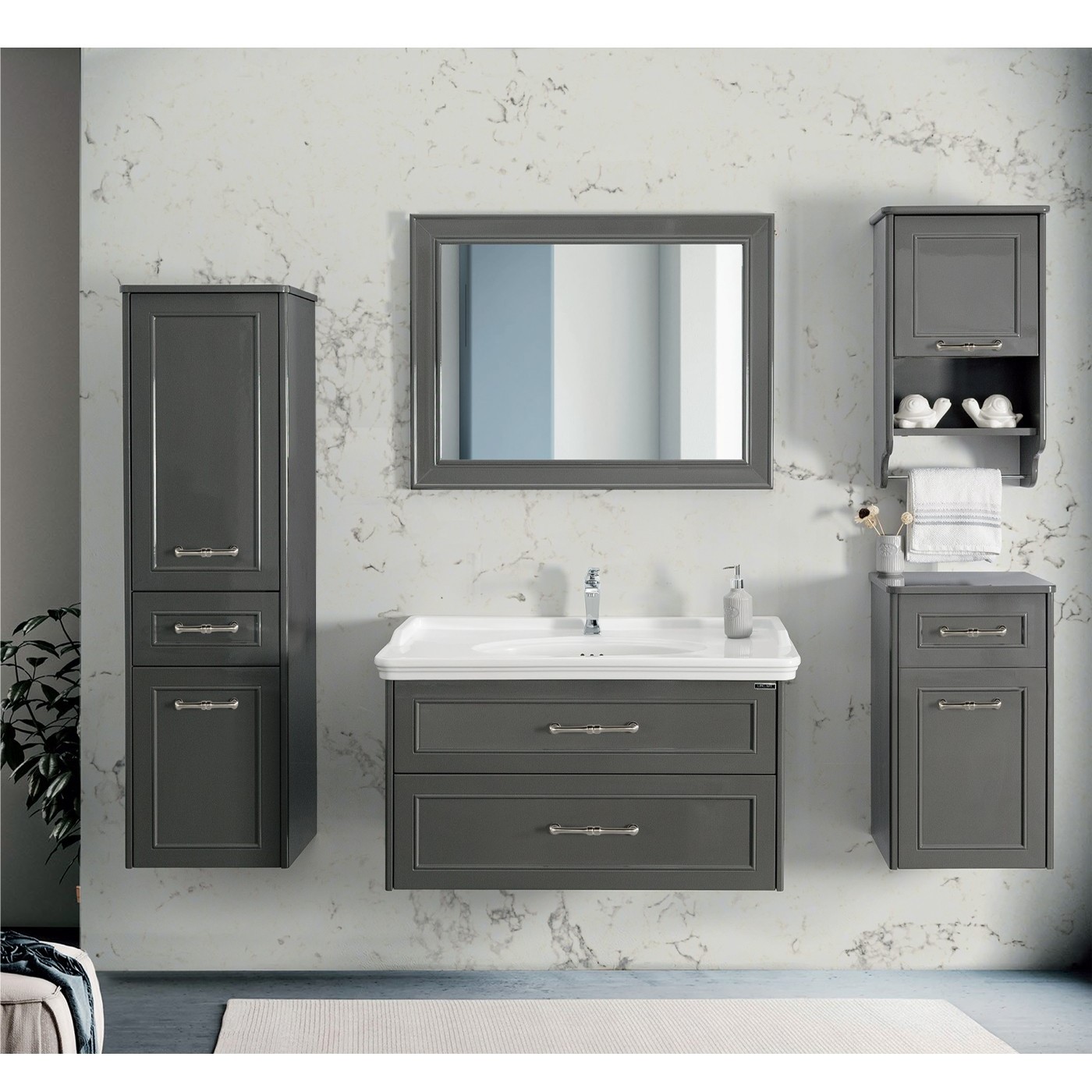 Frame 800 Cuppicino Altın (FRA0800.BS + FRA1000.MR) (3 HISSE)